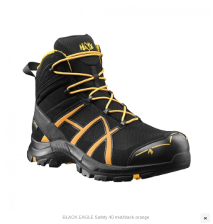 Haix BLACK EAGLE Safety 40 mid/black-orange UK 9.5